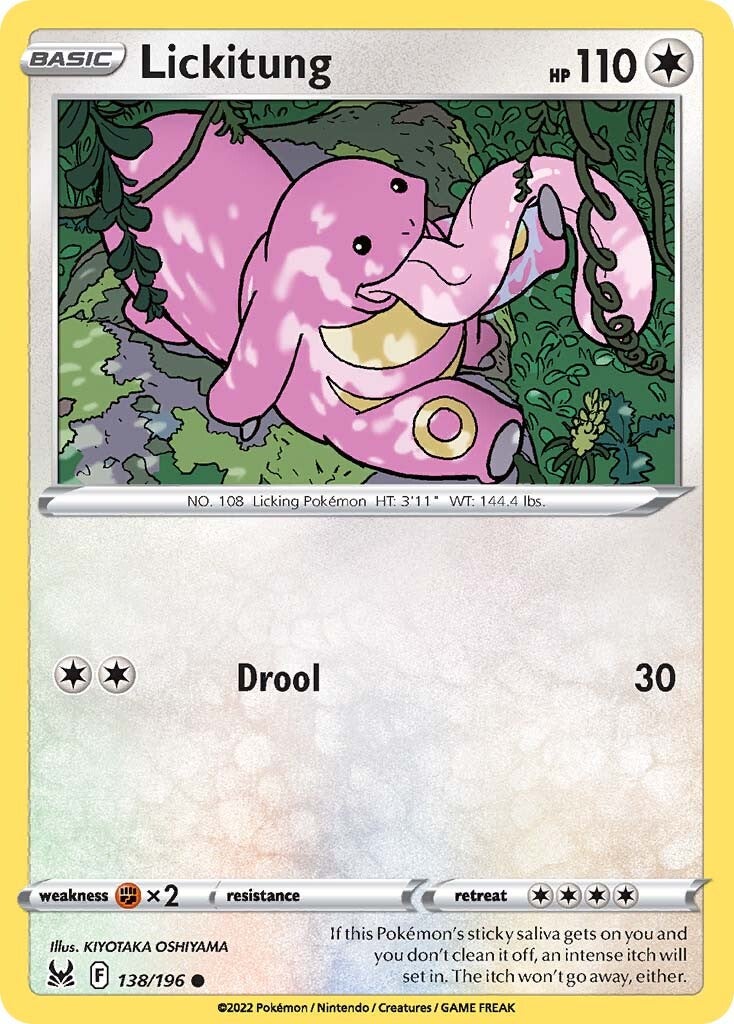 Lickitung (138/196) [Sword & Shield: Lost Origin] | The Time Vault CA