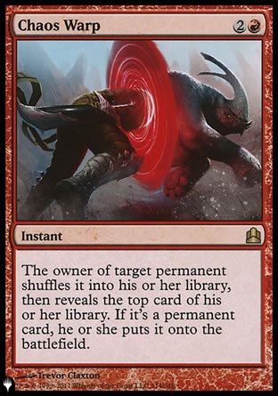Chaos Warp (CMD) [The List] | The Time Vault CA