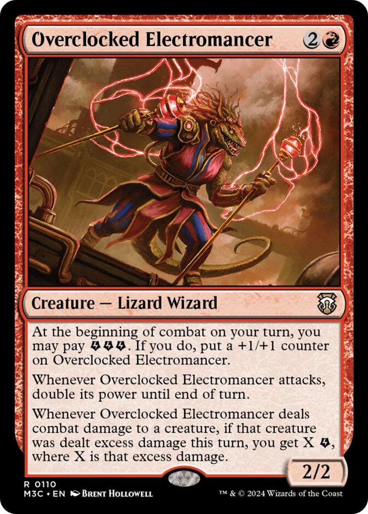 Overclocked Electromancer [Modern Horizons 3 Commander] | The Time Vault CA