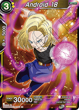 Android 18 (Common) (BT13-110) [Supreme Rivalry] | The Time Vault CA