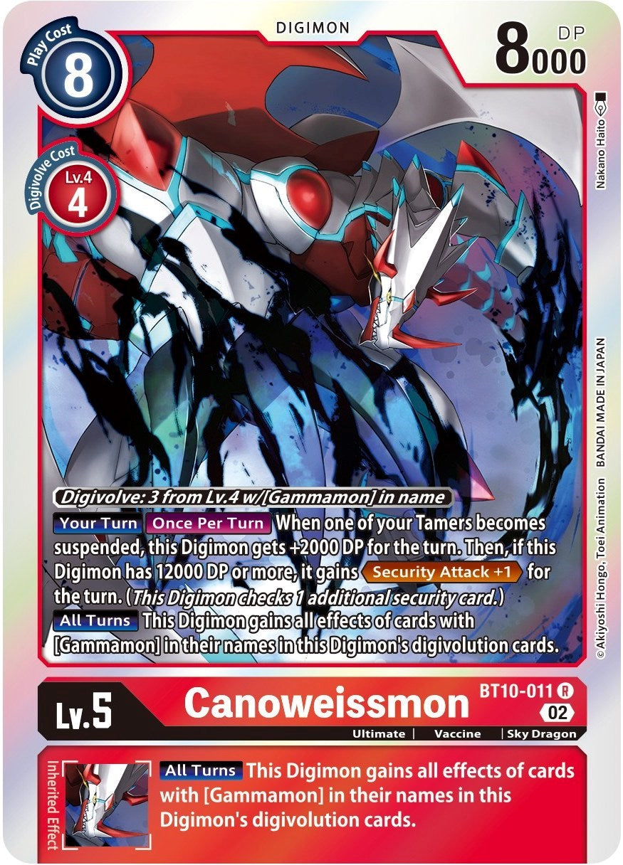 Canoweissmon [BT10-011] [Xros Encounter] | The Time Vault CA