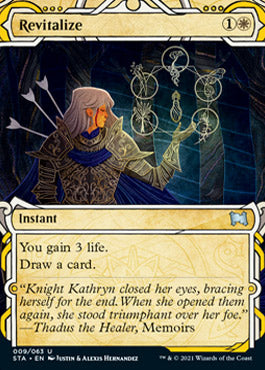 Revitalize (Foil Etched) [Strixhaven: Mystical Archive] | The Time Vault CA