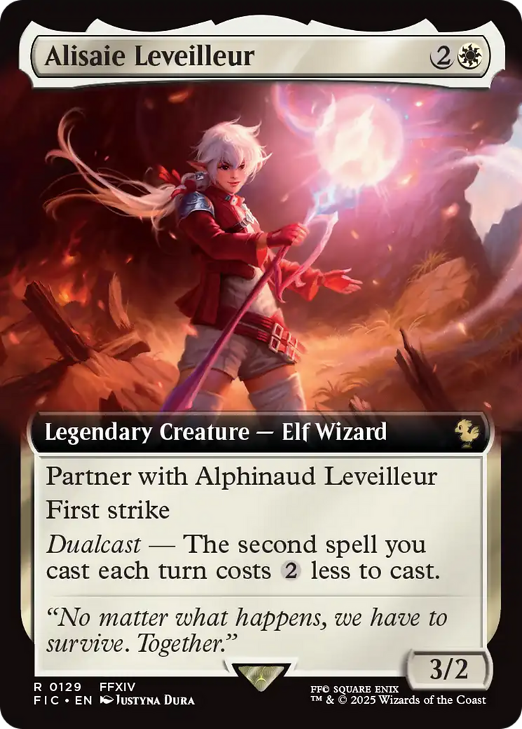 Alisaie Leveilleur (Extended Art) [FINAL FANTASY Commander] | The Time Vault CA