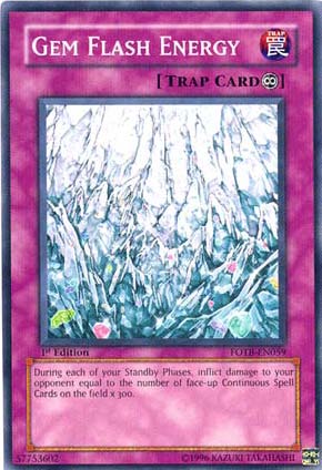 Gem Flash Energy [FOTB-EN059] Common | The Time Vault CA