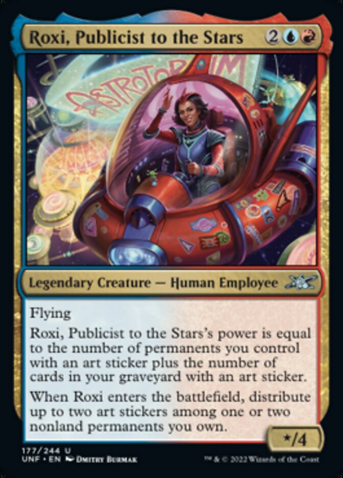 Roxi, Publicist to the Stars [Unfinity] | The Time Vault CA