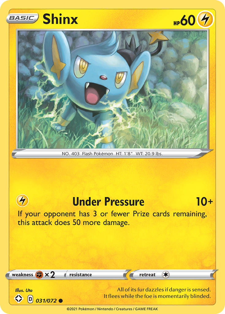 Shinx (031/072) [Sword & Shield: Shining Fates] | The Time Vault CA