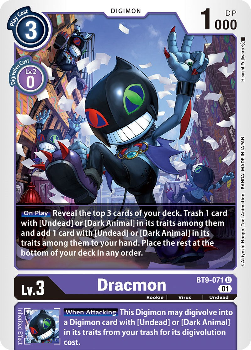 Dracmon [BT9-071] [X Record] | The Time Vault CA