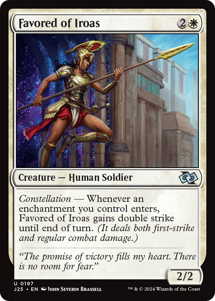 Favored of Iroas [Foundations Jumpstart] | The Time Vault CA