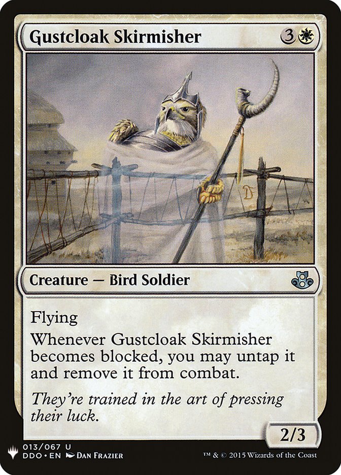 Gustcloak Skirmisher [Mystery Booster] | The Time Vault CA