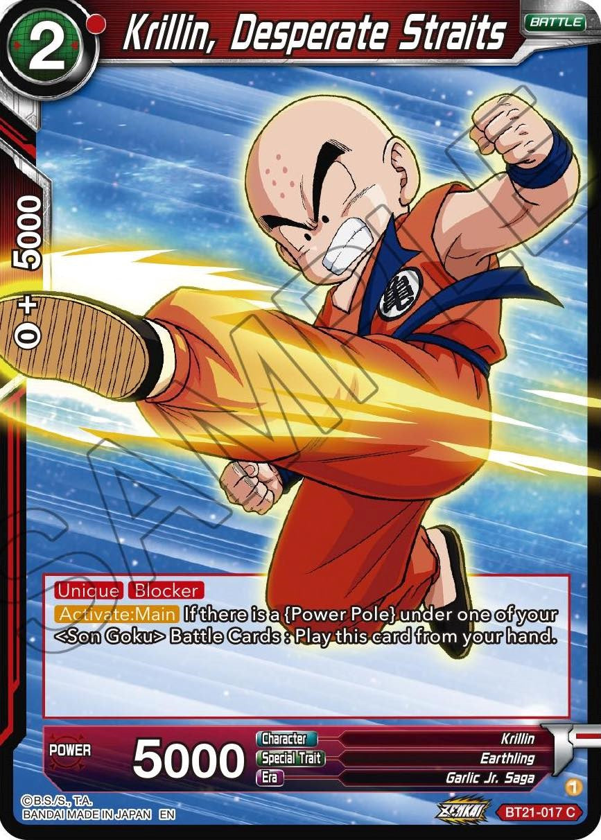 Krillin, Desperate Straits (BT21-017) [Wild Resurgence] | The Time Vault CA