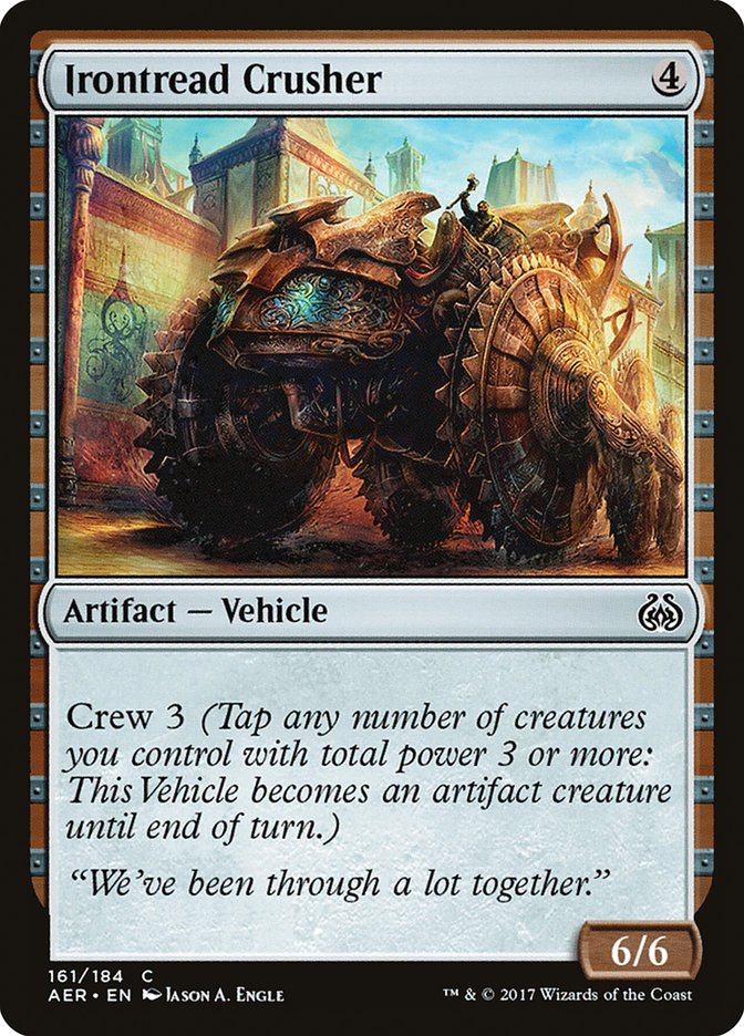 Irontread Crusher [Aether Revolt] | The Time Vault CA