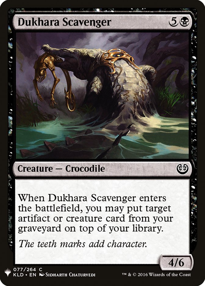 Dukhara Scavenger [Mystery Booster] | The Time Vault CA