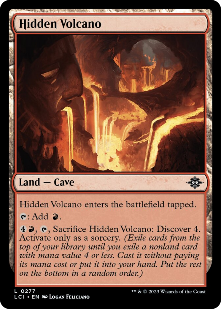 Hidden Volcano [The Lost Caverns of Ixalan] | The Time Vault CA