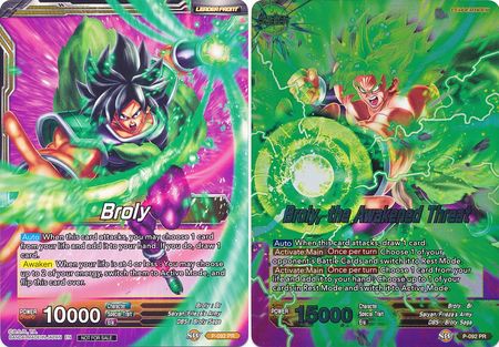 Broly // Broly, the Awakened Threat (Championship Final 2019) (2nd Place) (P-092) [Tournament Promotion Cards] | The Time Vault CA
