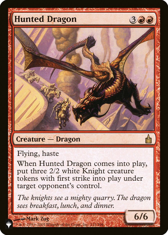 Hunted Dragon [The List] | The Time Vault CA