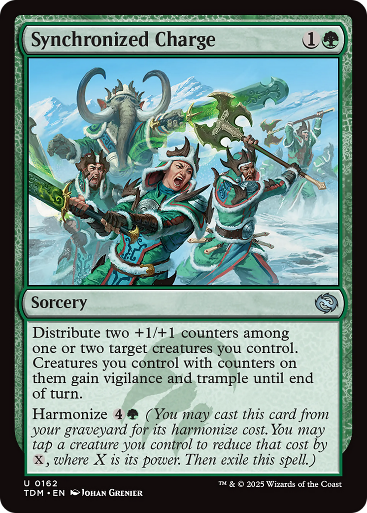 Synchronized Charge [Tarkir: Dragonstorm] | The Time Vault CA