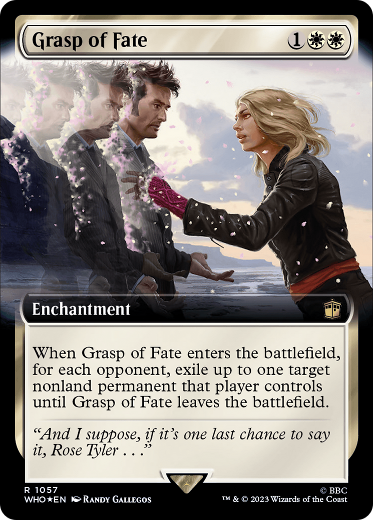 Grasp of Fate (Extended Art) (Surge Foil) [Doctor Who] | The Time Vault CA