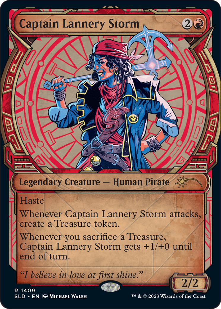 Captain Lannery Storm [Secret Lair Drop Series] | The Time Vault CA
