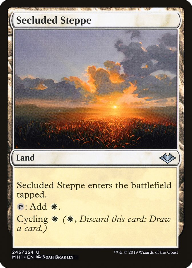 Secluded Steppe [Modern Horizons] | The Time Vault CA