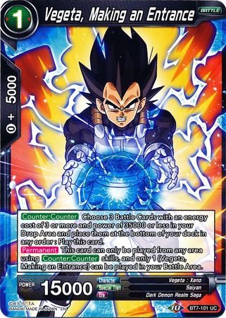 Vegeta, Making an Entrance (BT7-101) [Assault of the Saiyans] | The Time Vault CA