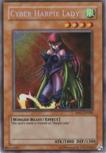 Cyber Harpie Lady [RP01-EN096] Secret Rare | The Time Vault CA