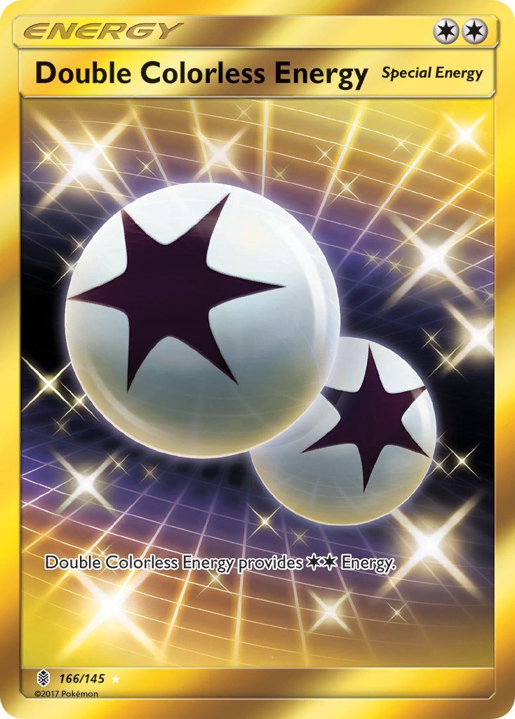 Double Colorless Energy (166/145) [Sun & Moon: Guardians Rising] | The Time Vault CA