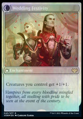 Wedding Announcement // Wedding Festivity [Innistrad: Crimson Vow Prerelease Promos] | The Time Vault CA