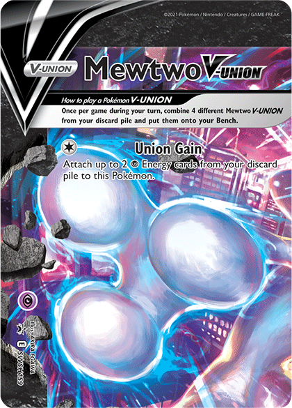 Mewtwo V-Union (SWSH159) [Sword & Shield: Black Star Promos] | The Time Vault CA