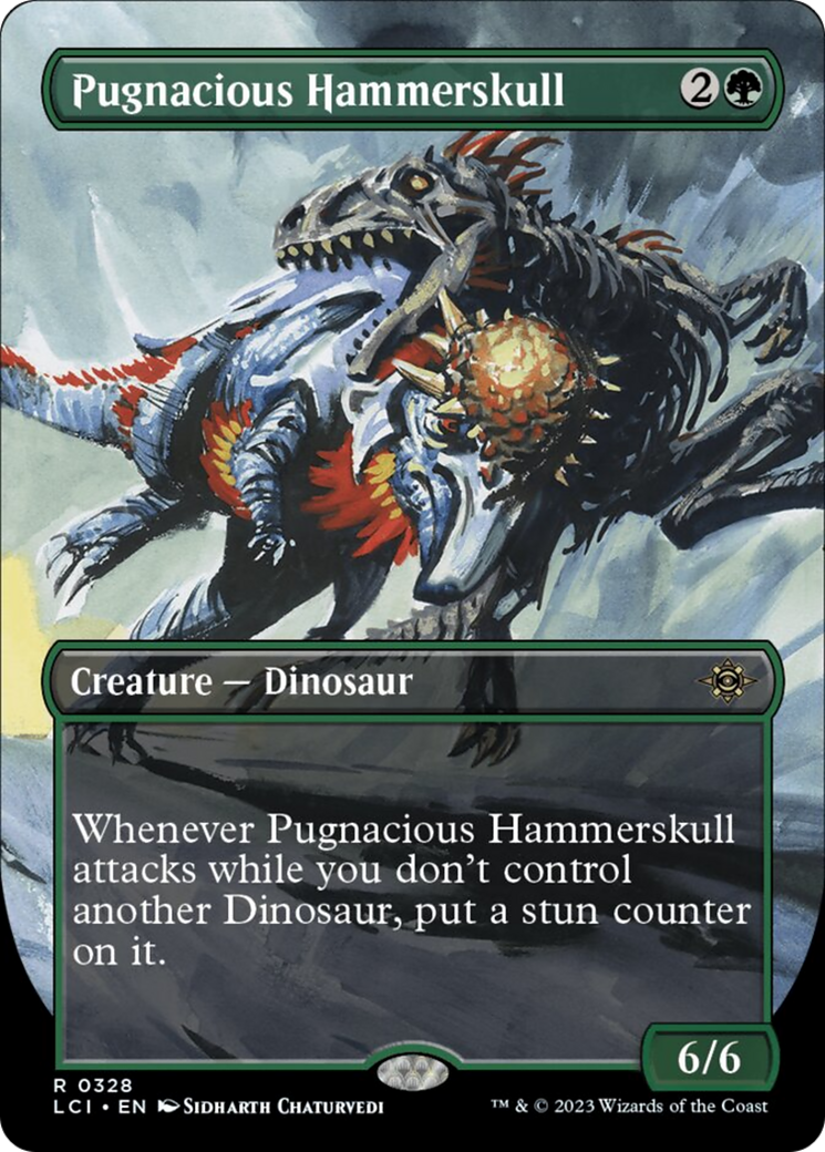 Pugnacious Hammerskull (Borderless) [The Lost Caverns of Ixalan] | The Time Vault CA