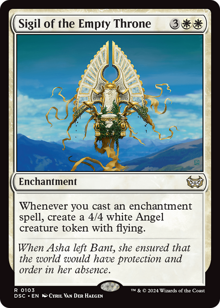 Sigil of the Empty Throne [Duskmourn: House of Horror Commander] | The Time Vault CA