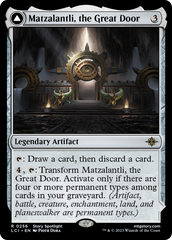 Matzalantli, the Great Door // The Core [The Lost Caverns of Ixalan] | The Time Vault CA