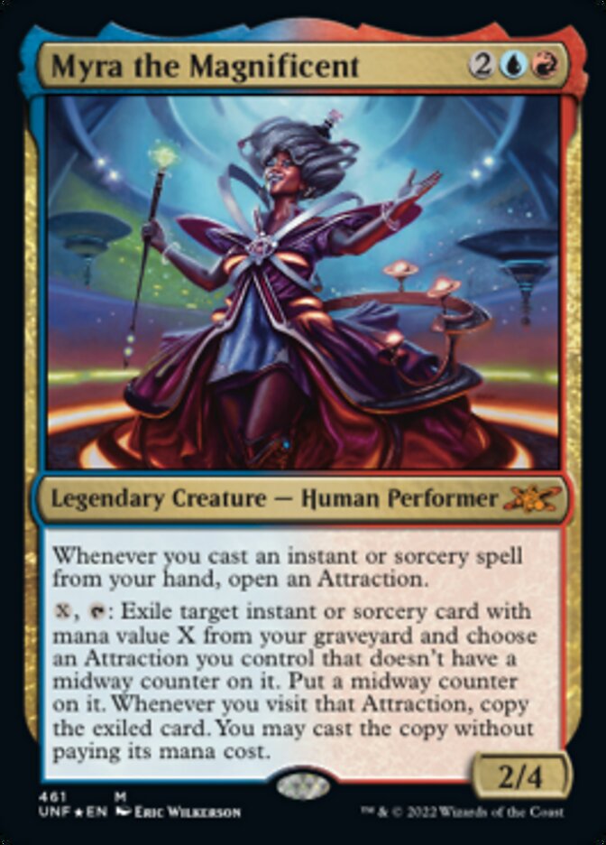 Myra the Magnificent (Galaxy Foil) [Unfinity] | The Time Vault CA