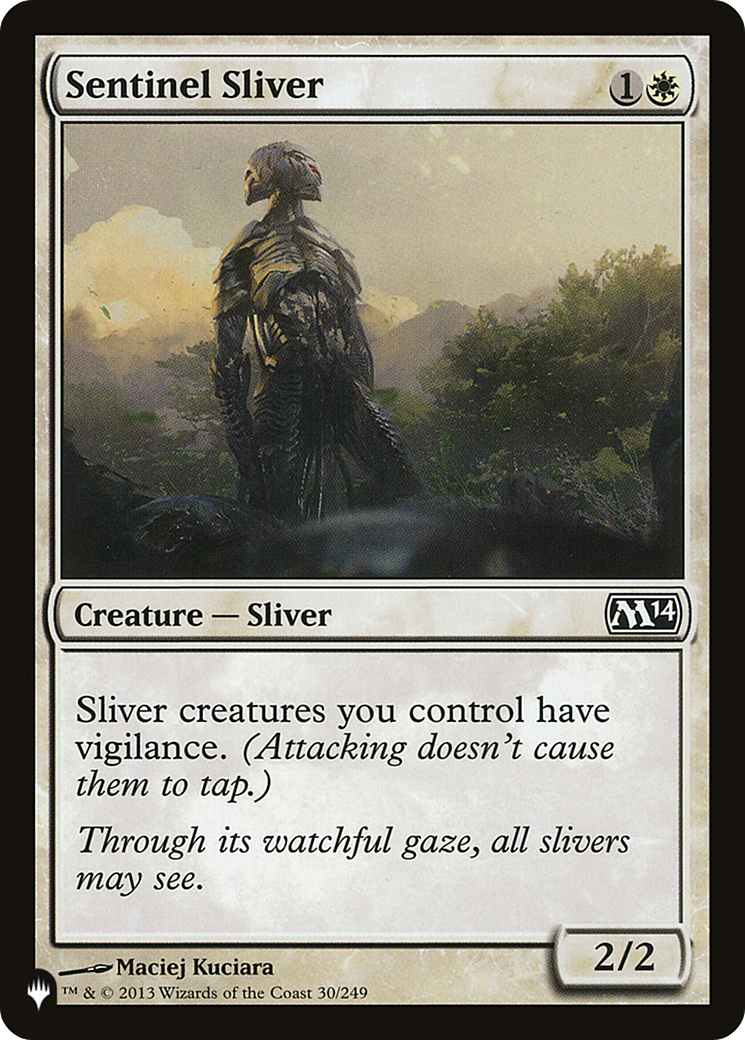 Sentinel Sliver [The List] | The Time Vault CA