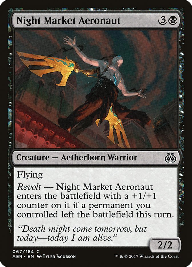Night Market Aeronaut [Aether Revolt] | The Time Vault CA