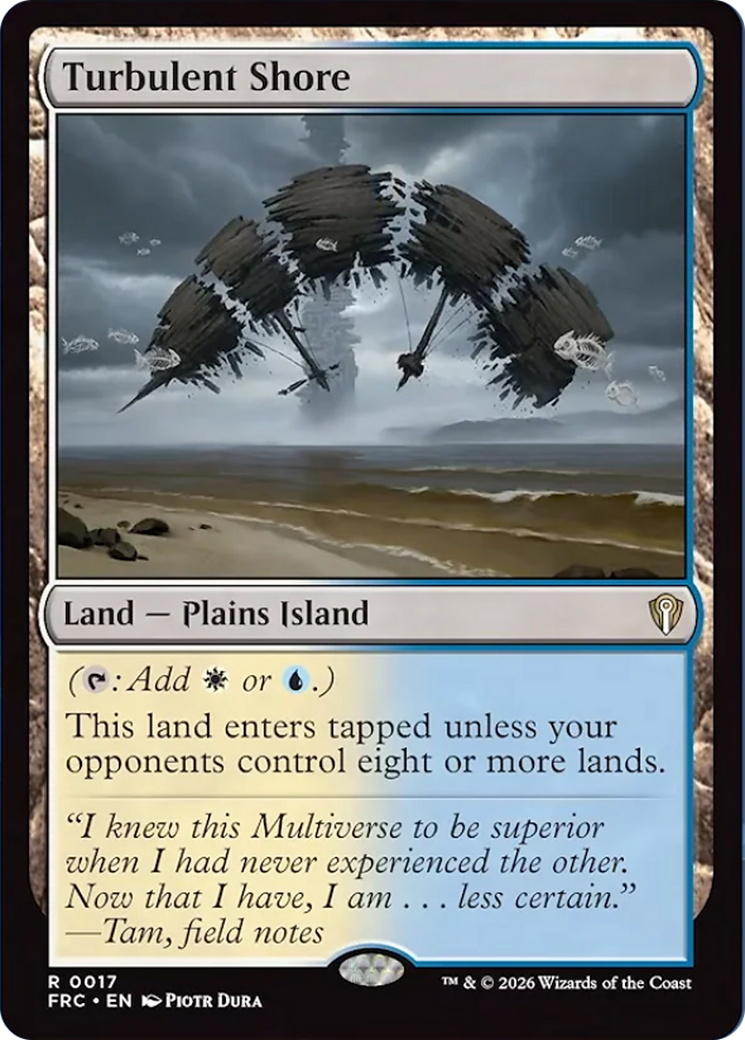 Turbulent Shore [Reality Fracture Commander] | The Time Vault CA