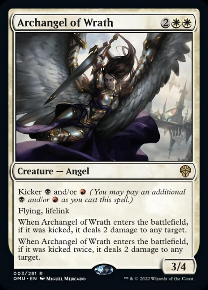 Archangel of Wrath (Promo Pack) [Dominaria United Promos] | The Time Vault CA