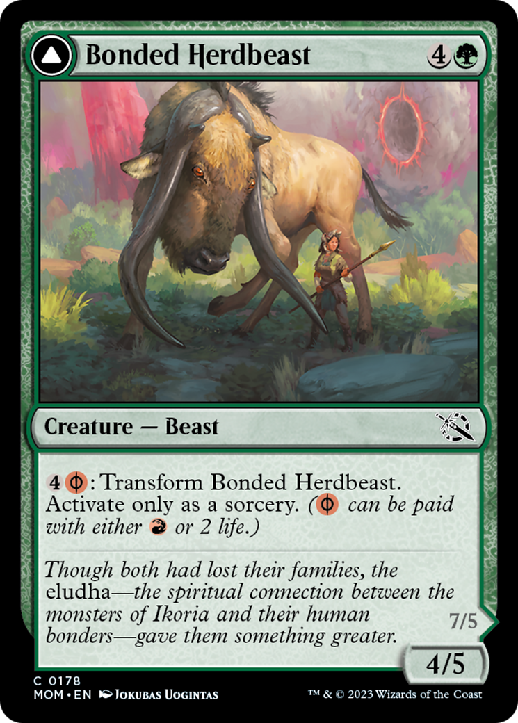 Bonded Herdbeast // Plated Kilnbeast [March of the Machine] | The Time Vault CA