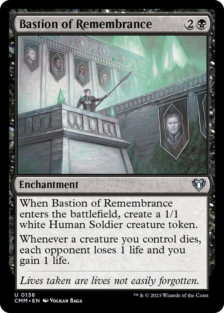 Bastion of Remembrance [Commander Masters] | The Time Vault CA