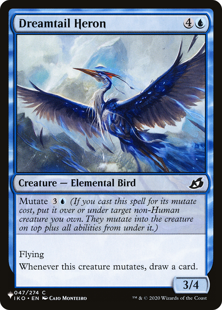 Dreamtail Heron [The List] | The Time Vault CA