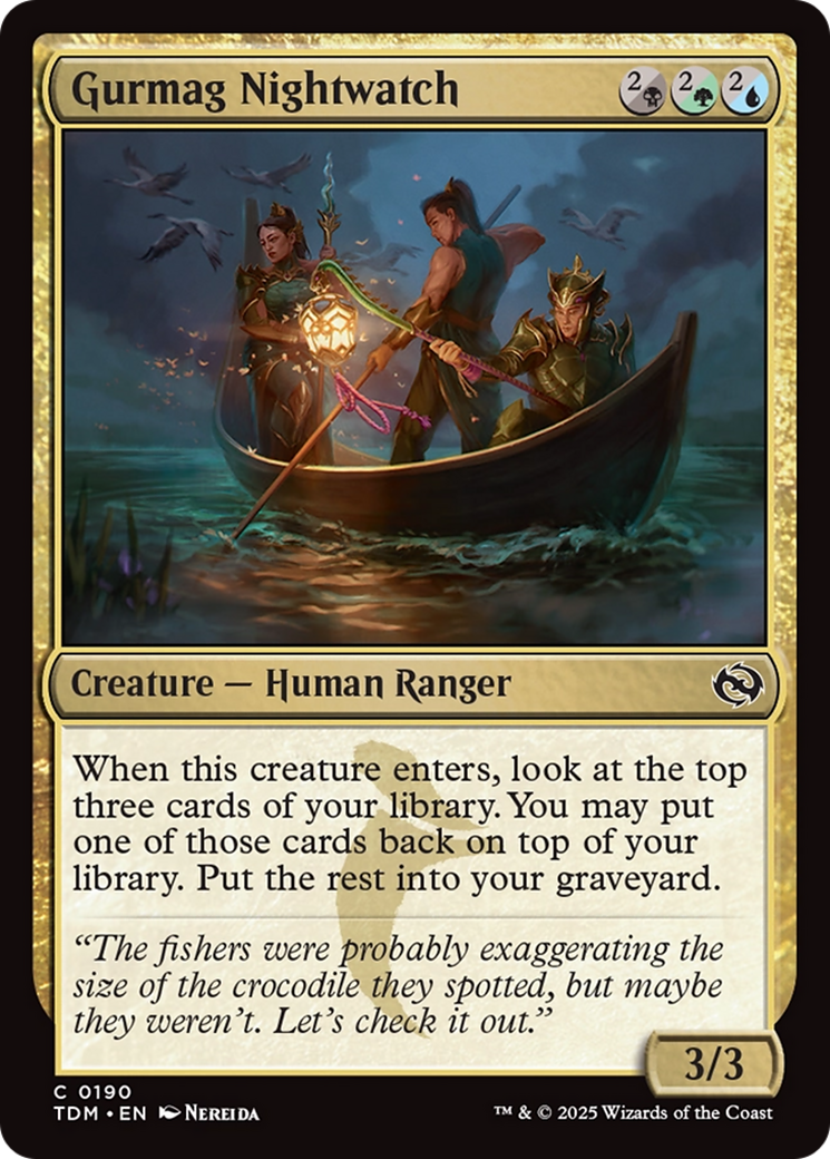 Gurmag Nightwatch [Tarkir: Dragonstorm] | The Time Vault CA