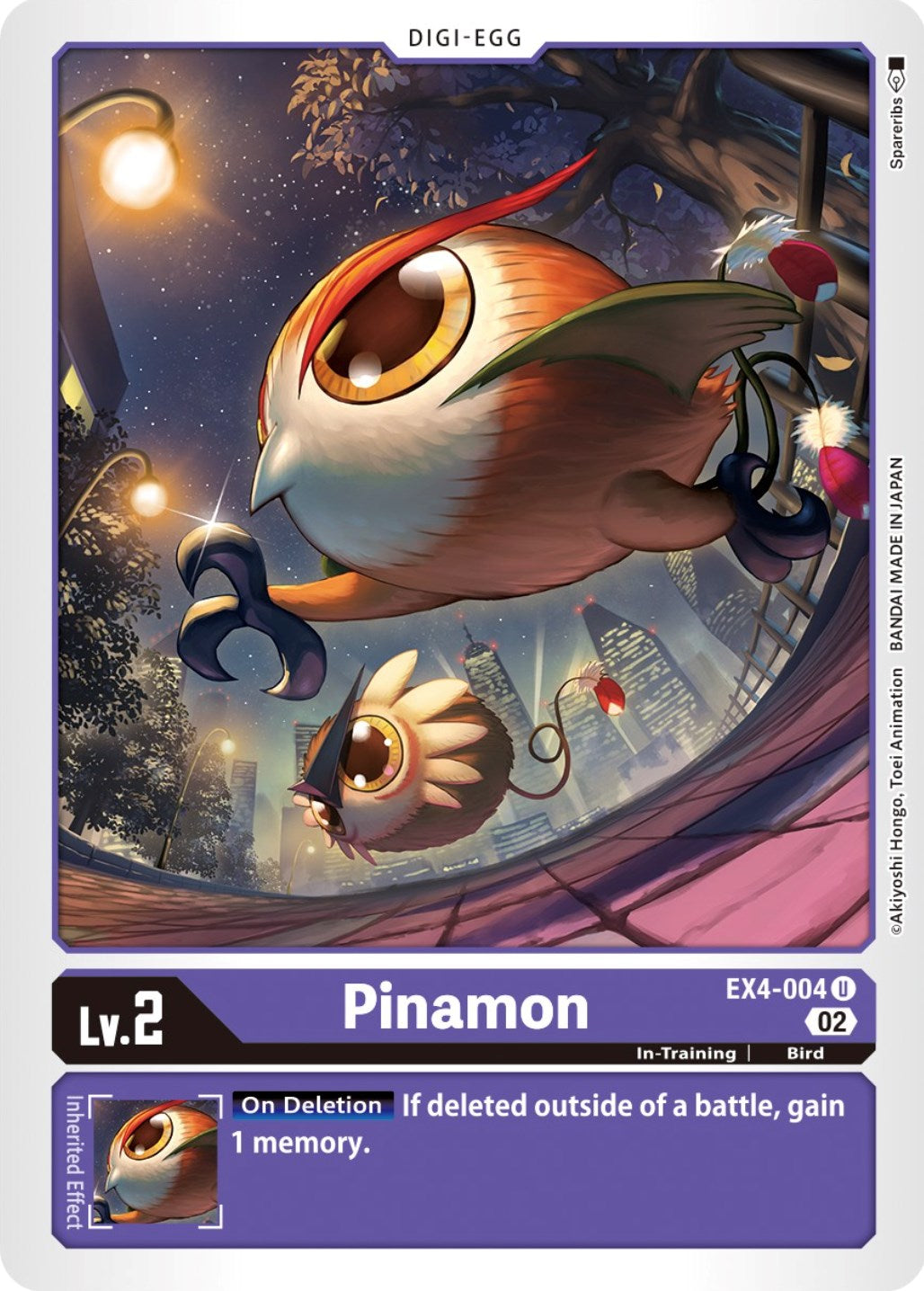 Pinamon [EX4-004] [Alternative Being Booster] | The Time Vault CA