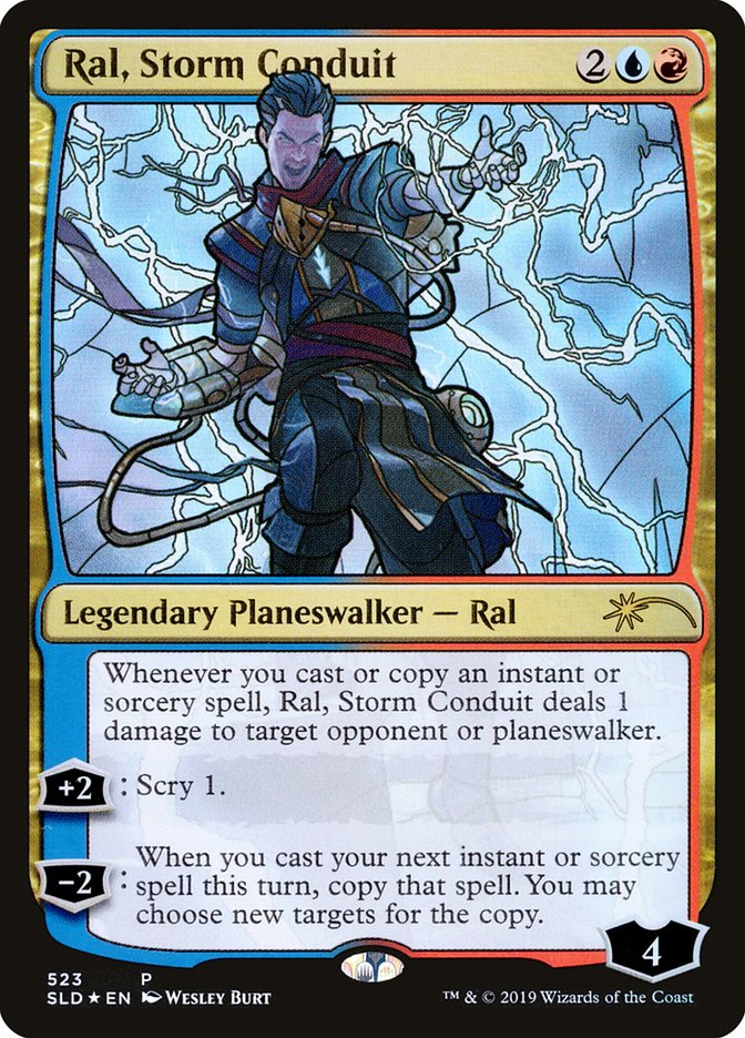 Ral, Storm Conduit (Stained Glass) [Secret Lair Drop Promos] | The Time Vault CA