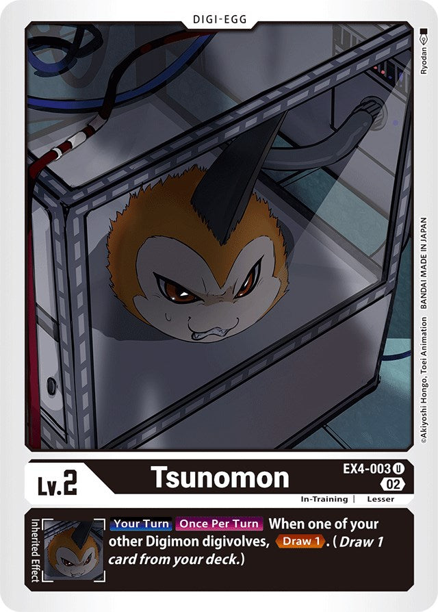 Tsunomon [EX4-003] [Alternative Being Booster] | The Time Vault CA