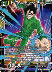 Son Gohan, Weakened Power (Zenkai Series Tournament Pack Vol.4) (P-510) [Tournament Promotion Cards] | The Time Vault CA