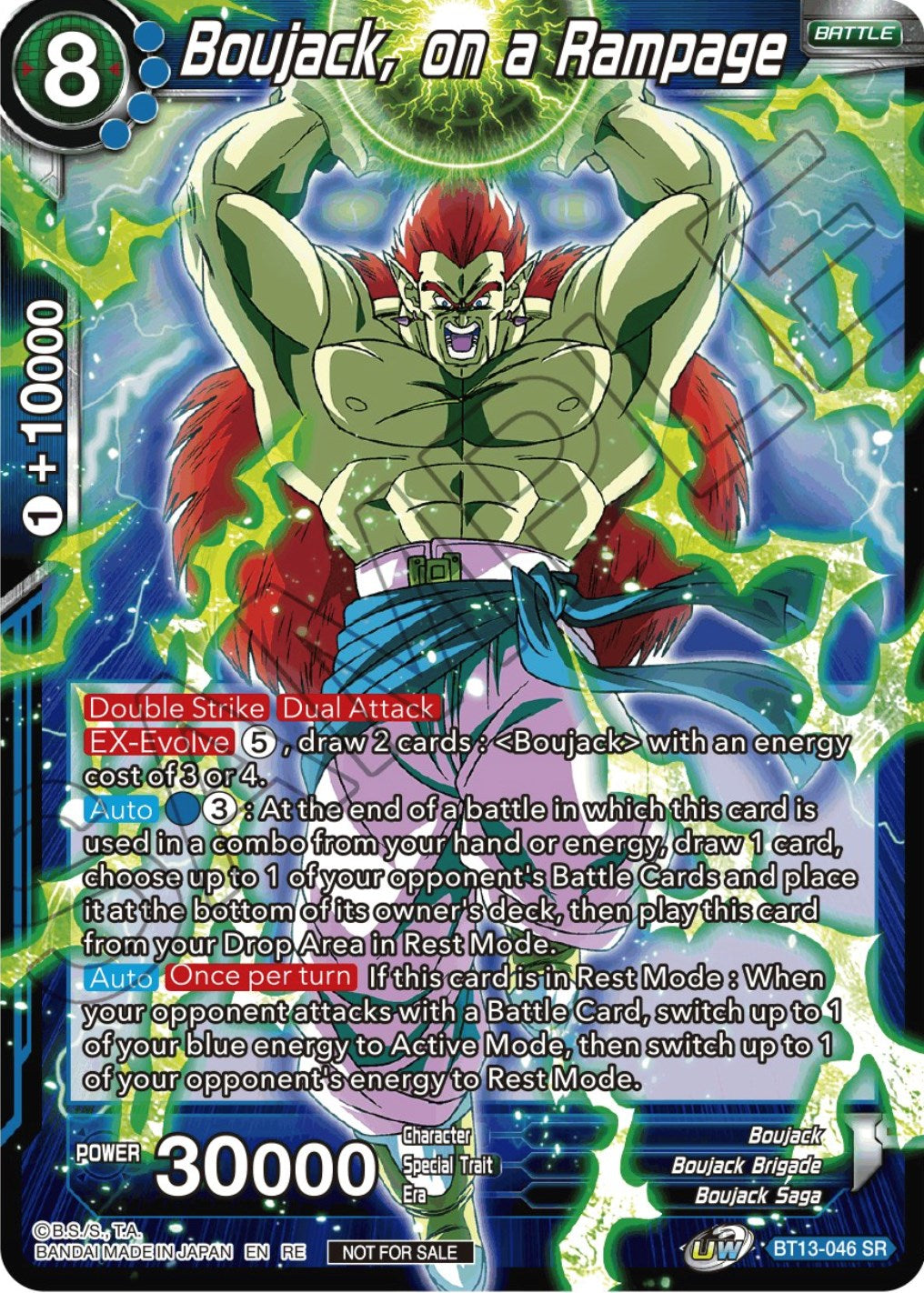 Boujack, On a Rampage (Championship Selection Pack 2023 Vol.2) (Silver Foil) (BT13-046) [Tournament Promotion Cards] | The Time Vault CA