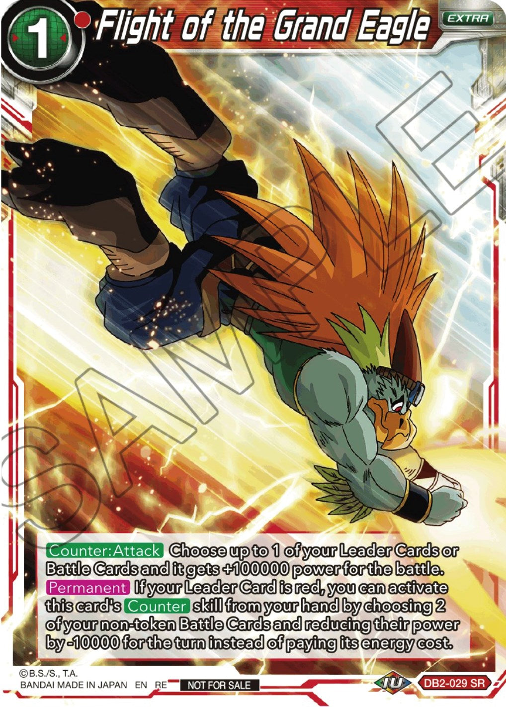 Flight of the Grand Eagle (Championship Selection Pack 2023 Vol.2) (Silver Foil) (DB2-029) [Tournament Promotion Cards] | The Time Vault CA