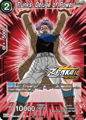 Trunks, Deluge of Power (Event Pack 12) (DB1-003) [Tournament Promotion Cards] | The Time Vault CA