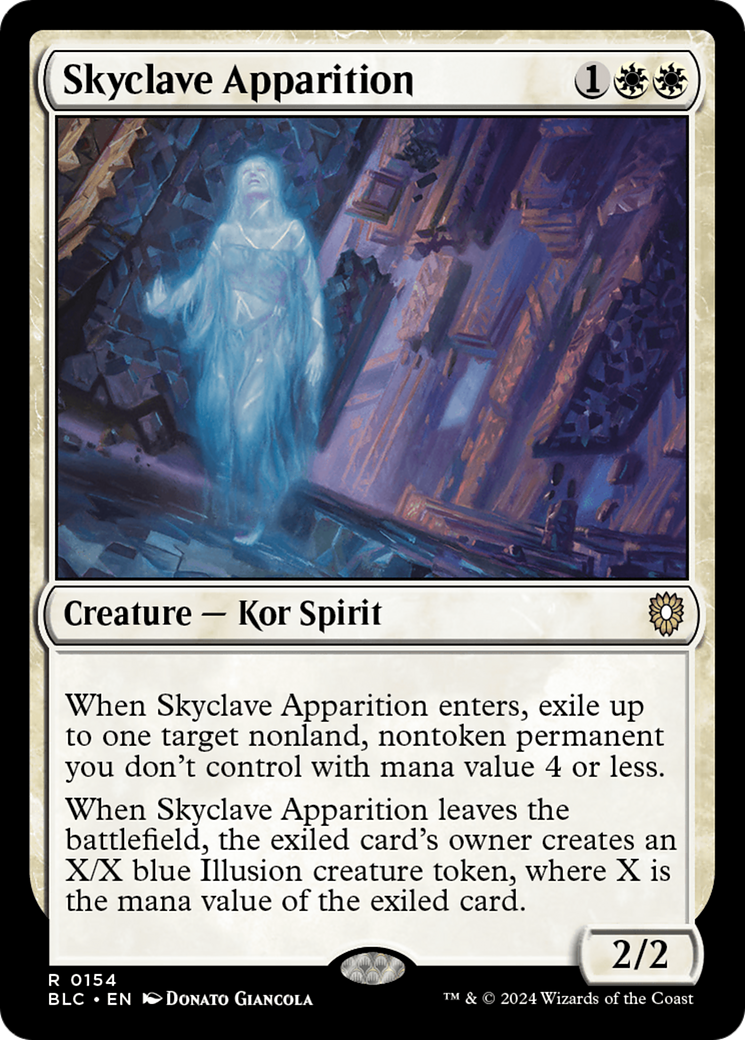 Skyclave Apparition [Bloomburrow Commander] | The Time Vault CA