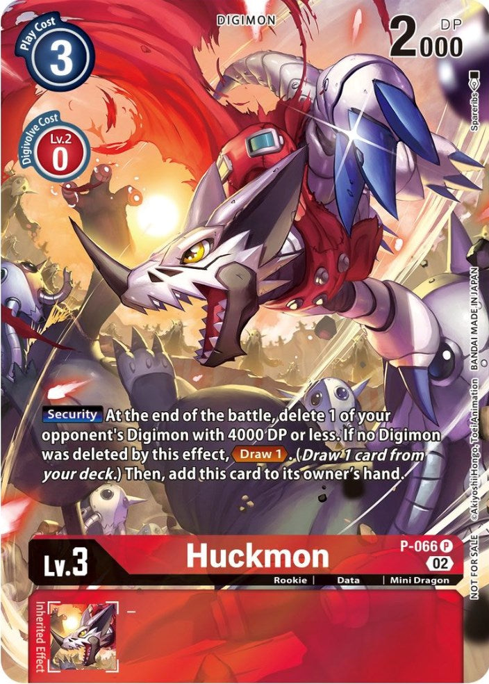 Huckmon [P-066] (Official Tournament Pack Vol. 10) [Promotional Cards] | The Time Vault CA