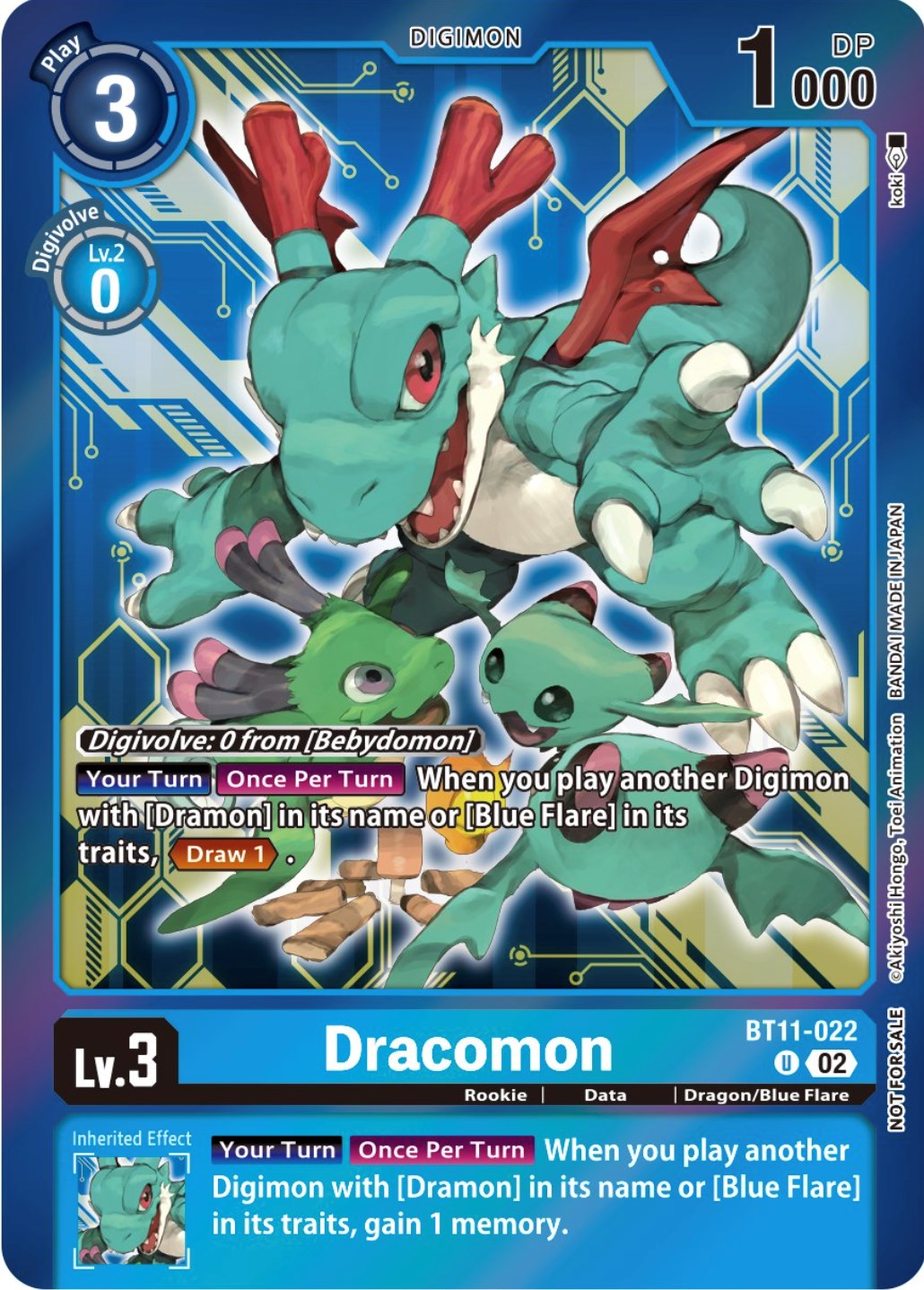 Dracomon [BT11-022] (Event Pack 5) [Dimensional Phase Promos] | The Time Vault CA